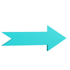 3d render arrow premium icon 8