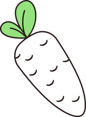 Carrot Vegetable Doodle