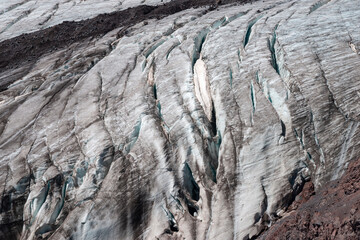 melting glacier formation