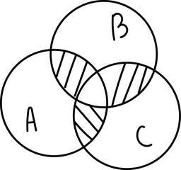 Lined Circles Geometry Picture