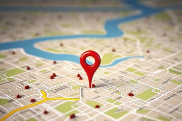 Pin Point on a Map. Local Location SEO. 