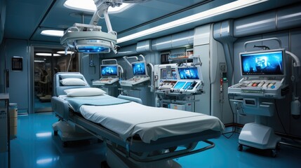 AI robot technology in medical operating room
