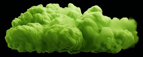 Fototapeta premium Green cloud