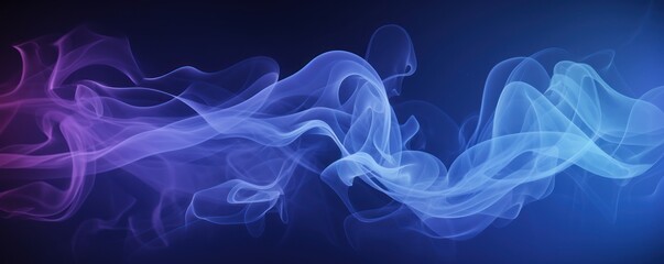 Fototapeta premium Smoke in black