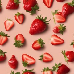 set of strawberries