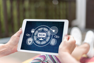 Sca concept on a tablet