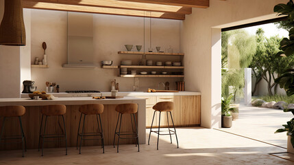 Fototapeta premium kitchen interior