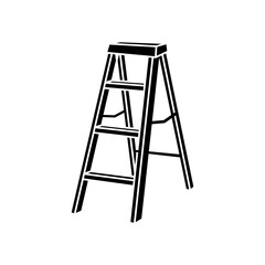 Ladder icon vector. Steps illustration sign. stairs symbol or logo.