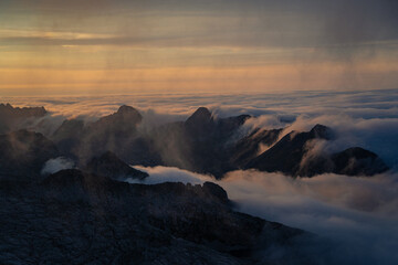 Puesta de sol des del Tuc de Mulleres