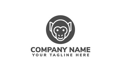 monkey logo vector. monkey logo design free download