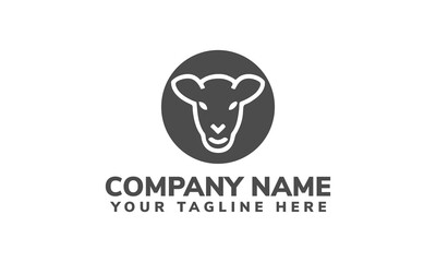 cow calf logo design