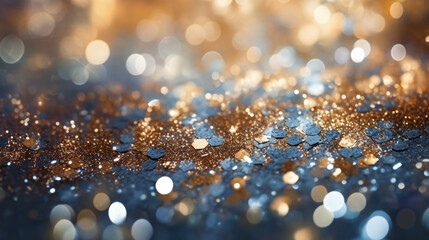 Background of abstract glitter lights.