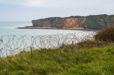 Pointe Du Hoc, World War II Site at Normandy