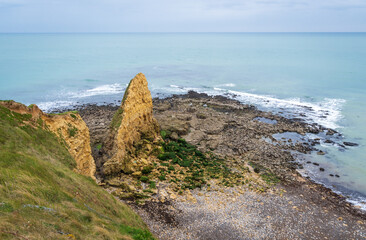 Pointe Du Hoc, World War II Site at Normandy