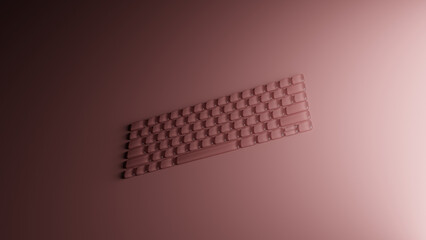 water drops keyboard