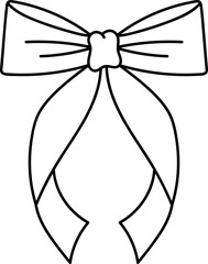 Bow Lined Doodle