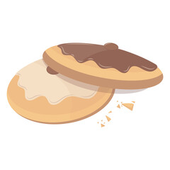 Delicious Cookies Illustration