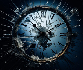The Last Tock: Clock's Elegy of Time, Generative AI
