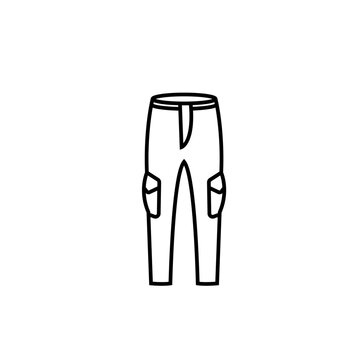 Pent icon vector