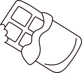 Chocolate Plate Doodle