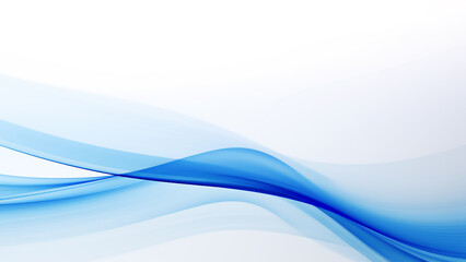 blue wave on white background for powerpoint presentation background covers, wallpapers, brands, social media design