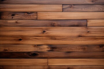A detailed close-up of a beautifully textured wooden floor with a warm brown backdrop