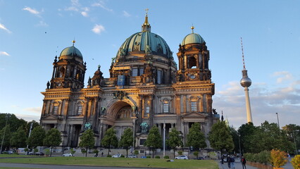 Berliner Dome, the largest cathedral of Berlin, capital of Germany