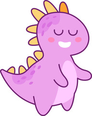 Childish Kid Dinosaur