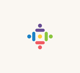 Social network logo design