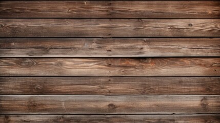 Close-up of weathered wooden planks, with visible grain patterns and a rustic, aged texture. The worn, vintage wood serves as a natural, brown background with a rough and abstract pattern. - obrazy, fototapety, plakaty