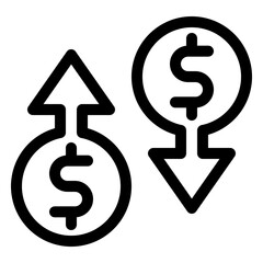 transaction line icon