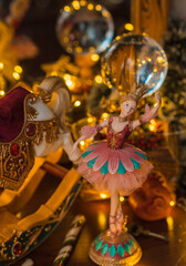 Magical toys, décor for child room. Mystical design for interiors