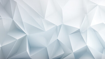 polygonal white background abstract triangles innovation page.