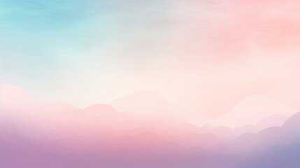Soothing and Serene Gradient Background - AI Generated