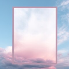 This stunning screenshot captures the beauty of an outdoor sky, its vibrant shades of pink and blue punctuated by dreamy, fluffy clouds