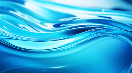 Hyaluronic acid molecules. Hydrated chemicals, molecular structure and blue spherical molecule. Microscope h2o water molecules, hyaluron acides in chemical laboratory