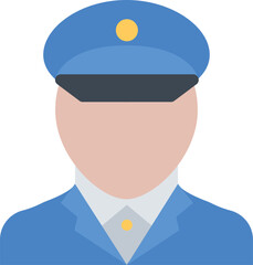 design vector image icons policeman