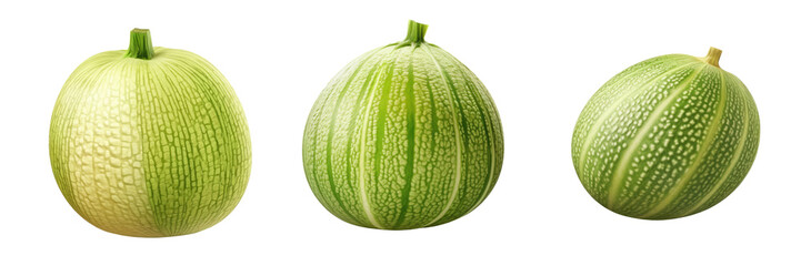 Pepino Melon, Isolated On Transparent, PNG