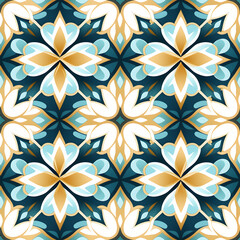 Seamless pattern Morocco style