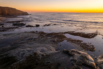 Fototapeta premium View of beautiful San Diego, California at Sunset Cliffs in Point Loma