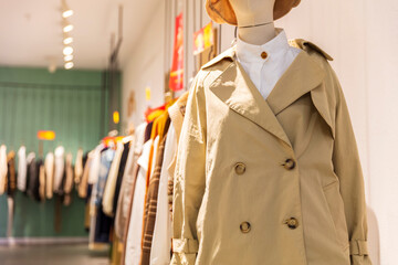 Fashion dresses, Fashionable women's dresses are in the mall