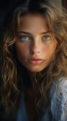 Naklejka premium portrait of a woman