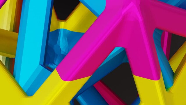 Abstract colorful wallpaper layer animation background