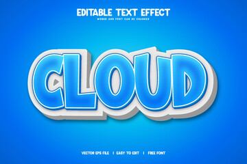 Editable 3d text effect styles