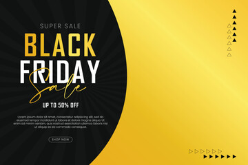 Obraz premium Black friday sale social media post banner eps vector file Black friday sale promotion banner design