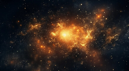 Obraz premium space galaxy background
