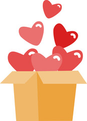heart in a box