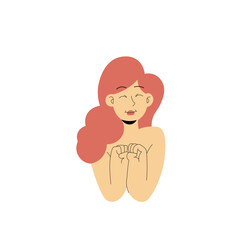 Hair Care Flat Characters