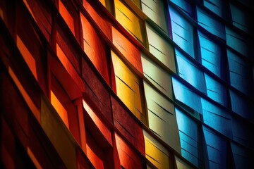 Beauty of abstract forms and textures. Generative AI