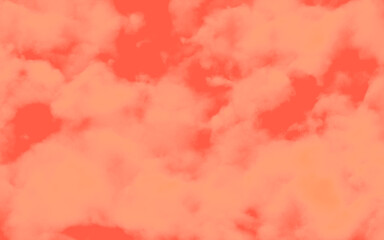 夕焼け空の背景素材